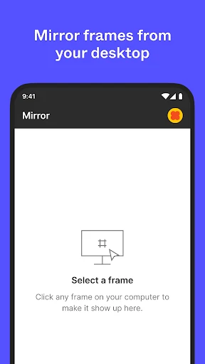 Figma: view. comment. mirror. screenshot