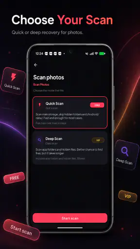 FileRecover: Restore & QR screenshot