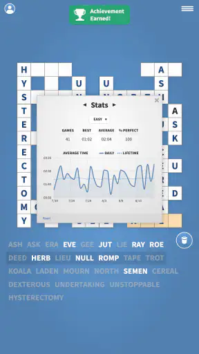 Fill-Ins · Word Fit Puzzles screenshot