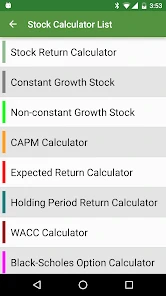 Financial Calculators Pro screenshot