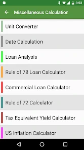 Financial Calculators Pro screenshot