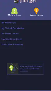 Find a Grave screenshot