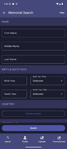 Find a Grave screenshot