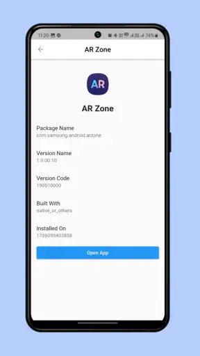 Find my app screenshot