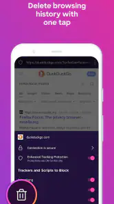 Firefox Focus: No Fuss Browser screenshot