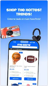 Five Below screenshot