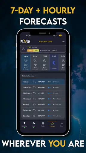 Flash Weather AI: Future Radar screenshot