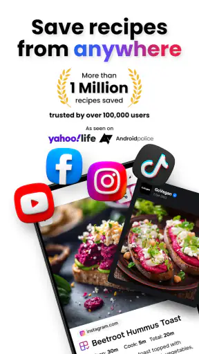 Flavorish | Save Any Recipe screenshot