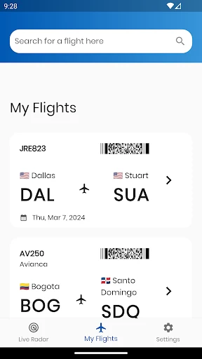 Flight Tracker & Flight Radar screenshot