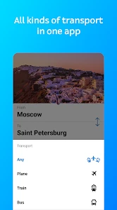 Flights, railways, hotels screenshot