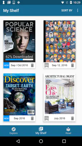 Flipster - Digital Magazines screenshot