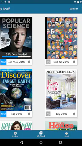 Flipster - Digital Magazines screenshot