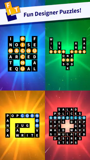 Flow Fit - Word Puzzle screenshot