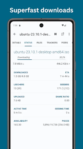 Flud+ screenshot
