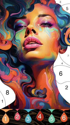Blossom Color By Number screenshot