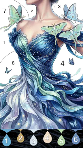 Blossom Color By Number screenshot