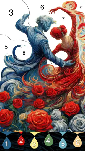 Blossom Color By Number screenshot