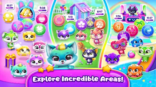 Fluvsies Merge Party screenshot