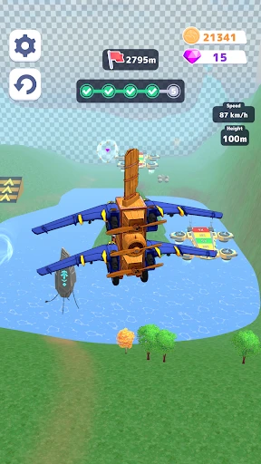 Fly Challenge: Build a Plane! screenshot
