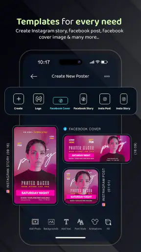 Flyer, Poster & Graphic Design screenshot