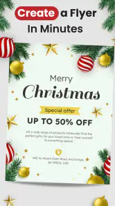 Flyers, Poster Maker, Design screenshot