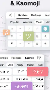 Fonts Art: Cute Keyboard Font screenshot