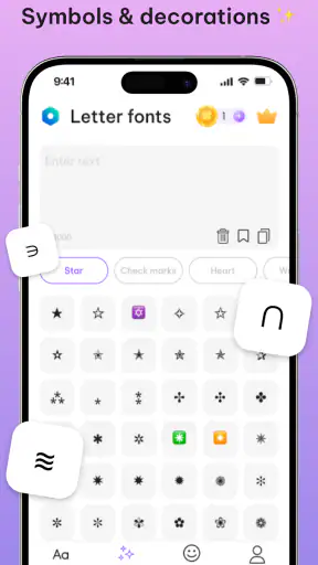 Fonts & Stylish Text Bio screenshot