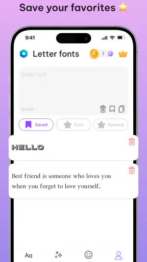 Fonts & Stylish Text Bio screenshot