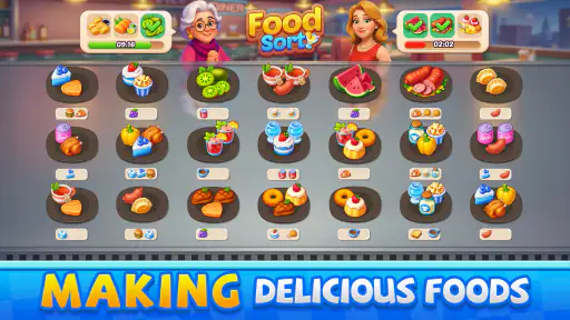 Food Sort: Puzzle Game screenshot
