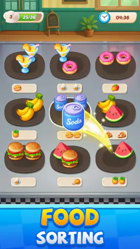 Food Sort: Puzzle Game screenshot