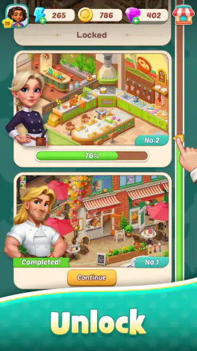 Foodstars: Merge & Cook screenshot