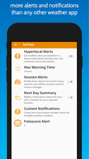 Fotocast - Weather Forecast fo screenshot