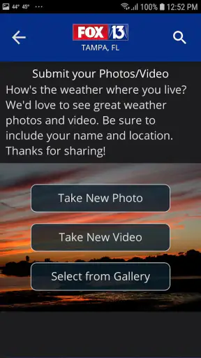 FOX 13 Tampa: SkyTower Weather screenshot