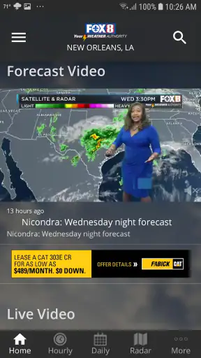 FOX 8 Weather screenshot