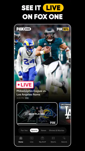 FOX One: Live News, Sports, TV screenshot