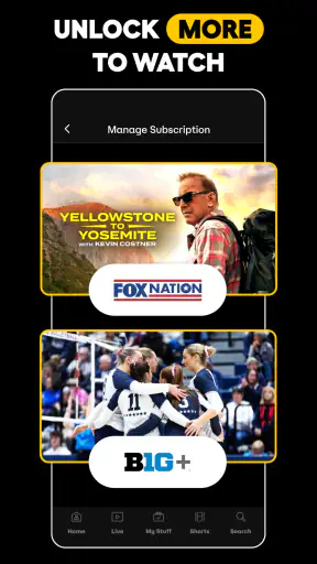 FOX One: Live News, Sports, TV screenshot