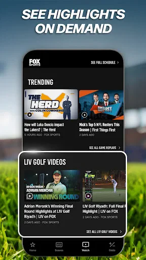 FOX Sports: Watch Live Games screenshot