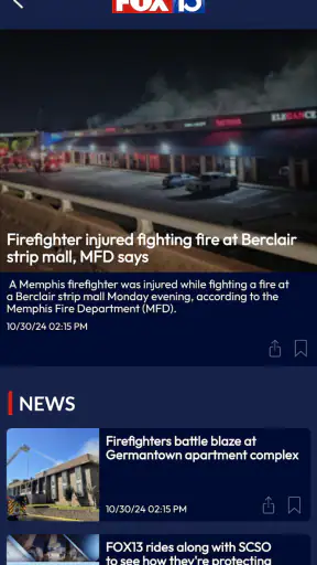 FOX13 Memphis screenshot