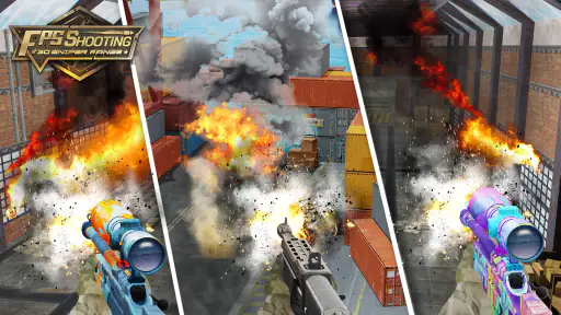 FPS Shooting: 3D Sniper Range screenshot