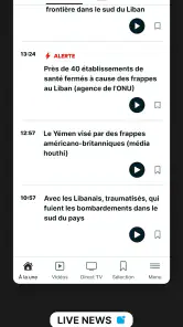 FRANCE 24 - Live news 24/7 screenshot