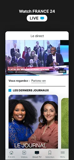 FRANCE 24 - Live news 24/7 screenshot