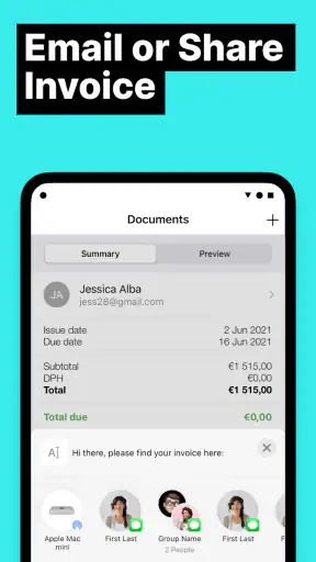 Freebie Invoice Estimate Maker screenshot