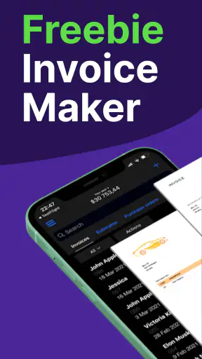 Freebie Invoice Maker Simple screenshot