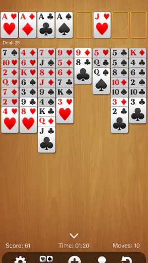 FreeCell Solitaire screenshot