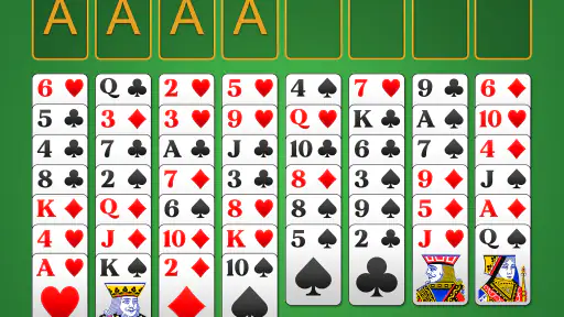 FreeCell Solitaire screenshot