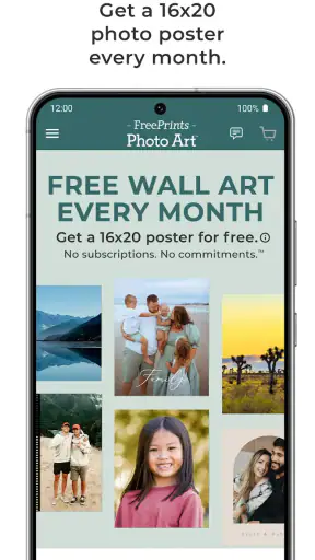 FreePrints Photo Art screenshot