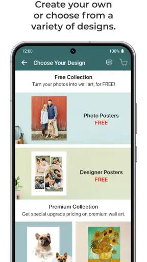 FreePrints Photo Art screenshot