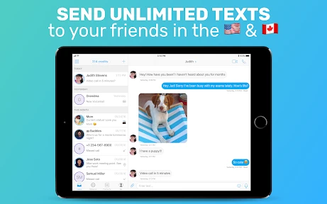 FreeTone Calls & Texting screenshot