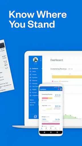 FreshBooks Invoicing App screenshot
