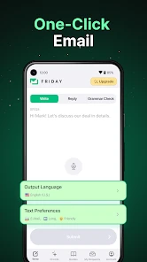 Friday: AI E-mail Assistant screenshot
